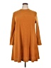 Old Navy Solid Orange Casual Dress Size XXL - photo 1