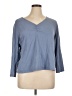 Serra Blue 3/4 Sleeve T-Shirt Size XL - photo 1