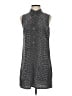 Equipment 100% Silk Gray Sleeveless Silk Top Size XS - photo 1