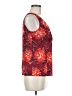 Talbots 100% Polyester Red Sleeveless Blouse Size 6 - photo 4