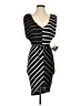Volcom Stripes Black Cocktail Dress Size XS - photo 1