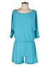 Boston Proper Solid Teal Romper Size XS - photo 1