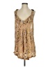 A.L.C. 100% Silk Tan Casual Dress Size M - photo 1