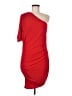 Moda International Solid Red Cocktail Dress Size M - photo 1