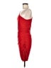 Moda International Solid Red Cocktail Dress Size M - photo 5