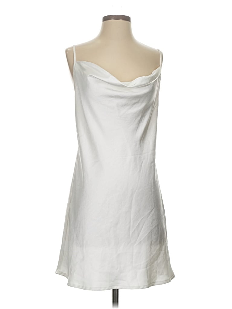 Pre-owned Motel Cocktail Dress In Silver