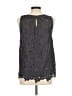 Ann Taylor LOFT 100% Polyester Gray Sleeveless Blouse Size M - photo 2