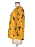 MELLODAY Yellow 3/4 Sleeve Blouse Size M - photo 5