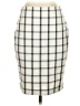 Express 100% Polyester Plaid Gray Casual Skirt Size 2 - photo 1