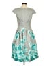 Ellen Tracy Teal Cocktail Dress Size 4 - photo 2