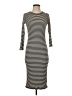 Gap Stripes Gray Casual Dress Size S - photo 1