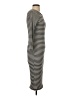Gap Stripes Gray Casual Dress Size S - photo 4