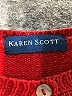Karen Scott Burgundy Pullover Sweater Size L - photo 7