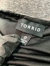 Torrid Black Short Sleeve Blouse Size Lg Plus (0) - photo 7