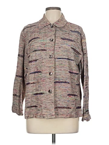 Chico's Design Long Sleeve Silk Top (view 1)