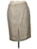 Marina Tweed Silver Tan Casual Skirt Size XL (estimated) - photo 2