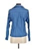 Max Studio Blue 3/4 Sleeve Blouse Size M (estimated) - photo 2