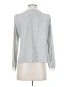 Dolan Silver Long Sleeve Henley Size S - photo 2