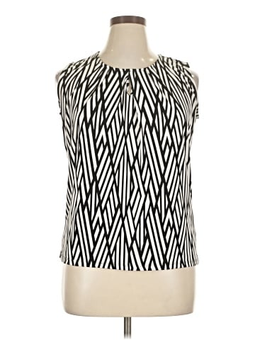 Always Indigo Sleeveless Blouse (view 1)