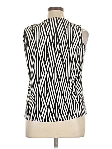 Always Indigo Sleeveless Blouse (view 2)