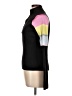Daisy Fuentes Color Block Black Turtleneck Sweater Size L - photo 5