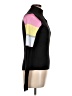 Daisy Fuentes Color Block Black Turtleneck Sweater Size L - photo 4