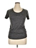 Impact 100% Polyester Gray Active T-Shirt Size XL - photo 1