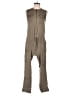 Elevenses 100% Viscose Solid Gray Jumpsuit Size XS - photo 1