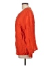 Unbranded 100% Polyester Orange 3/4 Sleeve Blouse Size L - photo 5