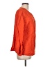 Unbranded 100% Polyester Orange 3/4 Sleeve Blouse Size L - photo 4