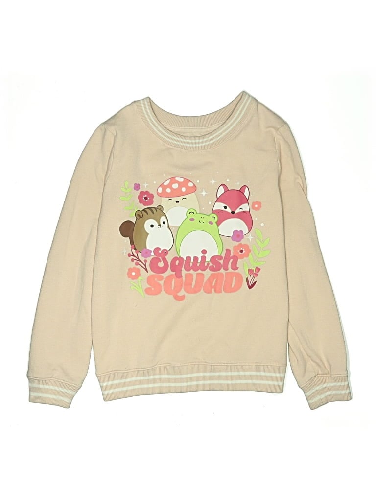 Pre-owned Squishmallows Kids' Sweatshirt In Brown