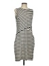 Talbots Stripes Gray Casual Dress Size S - photo 1