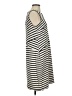 Talbots Stripes Gray Casual Dress Size S - photo 4