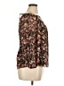 Eclair 100% Polyester Black 3/4 Sleeve Blouse Size XL - photo 4