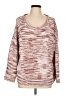 Maurices Tweed Pink Pullover Sweater Size L - photo 1