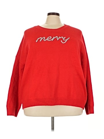 Bobeau Pullover Sweater (view 1)