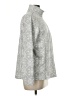 Lands' End 100% Polyester Silver Gray Pullover Sweater Size M - photo 4