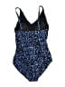 Speedo Print Blue One Piece Swimsuit Size 10 - photo 2