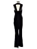 Bebe Solid Black Jumpsuit Size 4 - photo 2