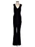 Bebe Solid Black Jumpsuit Size 4 - photo 1