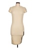 Pepe Runa Solid Tan Casual Dress Size L - photo 1