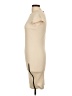 Pepe Runa Solid Tan Casual Dress Size L - photo 5