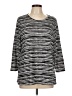 Kim Rogers Silver Pullover Sweater Size L - photo 1