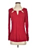 Thalia Sodi Red Long Sleeve Blouse Size S - photo 1