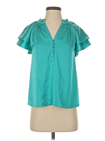 Trina Turk Short Sleeve Blouse (view 1)