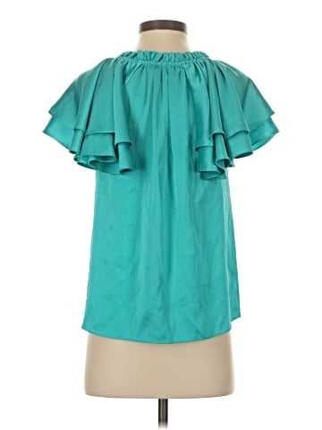 Trina Turk Short Sleeve Blouse (view 2)