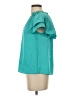 Trina Turk Teal Short Sleeve Blouse Size XS - photo 5