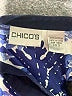 Chico's 100% Cotton Blue Long Sleeve Blouse Size Sm (0) - photo 7