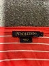 Pendleton Stripes Red Short Sleeve T-Shirt Size L - photo 7