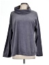 Carole Hochman 100% Polyester Gray Turtleneck Sweater Size L - photo 1